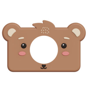 The Zoofamily Silicon Sleeve für C1 Kinderkamera Bear