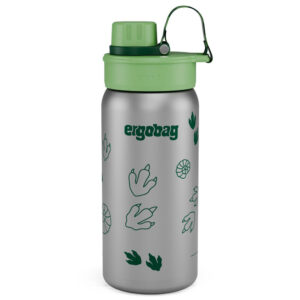 Ergobag Edelstahl Trinkflasche 0,5l Dschungel