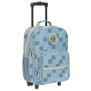 LÄSSIG 2-Rollen Kindertrolley 46 cm Pattern Party Blue