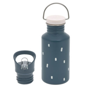 LÄSSIG Edelstahl Trinkflasche 0,5 L Happy Prints Midnigh