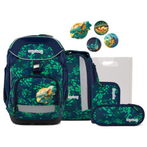 Ergobag Pack Schulrucksack-Set 6tlg DrachenbezwingBär