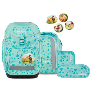 Ergobag Pack Schulrucksack-Set 6tlg ReitBärtraum