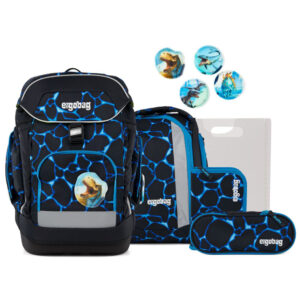 Ergobag Maxi Schulrucksack-Set 6tlg Bärassic Garden