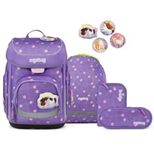 Ergobag Cubo Schulranzen-Set 5tlg PonyBäradies