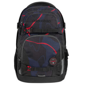 coocazoo PORTER Schulrucksack Lava Lines