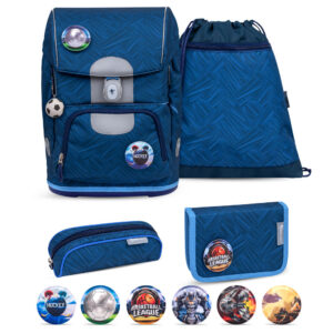 Belmil Motion Schulranzen-Set 5tlg Blue Motion 2024
