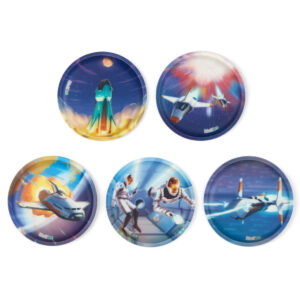 Ergobag Klettie-Set 5tlg Sternenschlacht