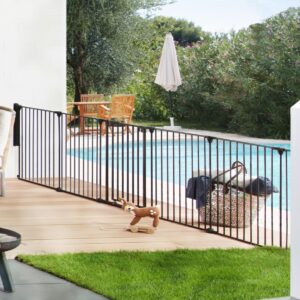 IMPAG® Absperrgitter Pool 310 cm bis 490 cm [5-tlg. bis 8-tlg.]...