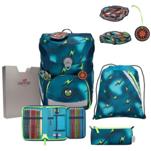 DerDieDas ErgoFlex Easy ST Schulranzen-Set 5tlg Magic Light
