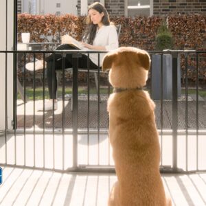 IMPAG® Absperrgitter SafeOne® Terrasse 215 cm - 575 cm [3-tlg. bis...