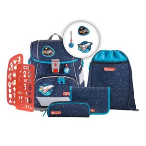 Step by Step 2IN1 PLUS Schulranzen-Set 6tlg Sky Rocket