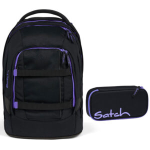 Satch Pack Schulrucksack-Set 2tlg Purple Phantom