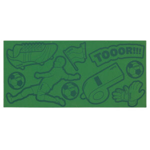 Ergobag Reflexie Sticker-Set Fußball