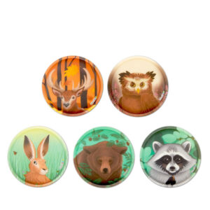 Ergobag Klettie-Set 5tlg Waldtiere