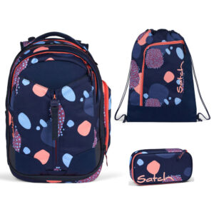 Satch Match Schulrucksack-Set 3tlg Coral Reef BU