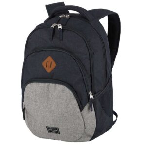 Travelite Basics Rucksack Melange Marine-Grau