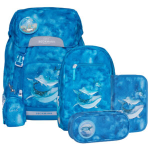Beckmann Classic 22L Schulrucksack-Set 6tlg Ocean