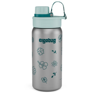 Ergobag Edelstahl Trinkflasche 0,5l Blumen