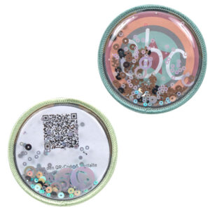 LÄSSIG DIY Patches-Set 2tlg Blue/Mint