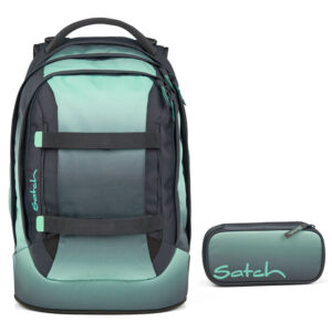 Satch Pack Schulrucksack-Set 2tlg Gradient Mint