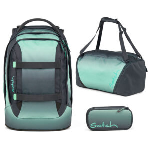 Satch Pack Schulrucksack-Set 3tlg Gradient Mint