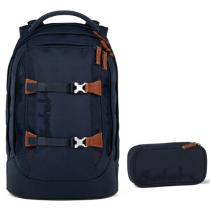 Satch Pack Schulrucksack-Set 2tlg Nordic Blue 3.0