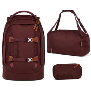 Satch Pack Schulrucksack-Set 3tlg Nordic Ruby