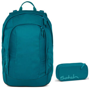 Satch Air Schulrucksack-Set 2tlg Deep Petrol
