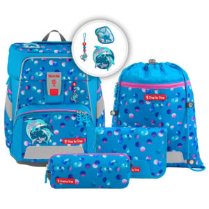 Step by Step SPACE Schulranzen-Set 5tlg Dolphin Finja