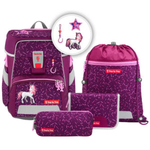Step by Step SPACE Schulranzen-Set 5tlg Pretty Unicorn Nuala