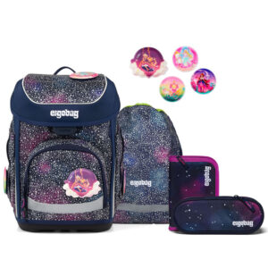 Ergobag Cubo Schulranzen-Set 5tlg Bärlaxy 2.0