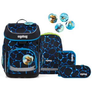 Ergobag Cubo Schulranzen-Set 5tlg Bärassic Garden