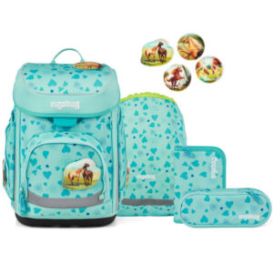Ergobag Cubo Schulranzen-Set 5tlg ReitBärtraum