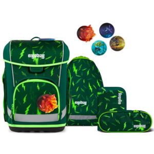 Ergobag Cubo Light Schulranzen-Set 6tlg Bärtastisch 2.0