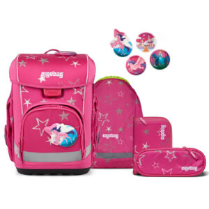 Ergobag Cubo Light Schulranzen-Set 6tlg SternzauBär 2.0