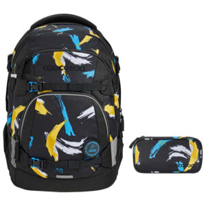 coocazoo MATE Schulrucksack-Set 2tlg Crazy Artnight