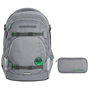 coocazoo MATE Schulrucksack-Set 2tlg Mixed Silver Dust