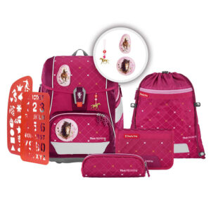 Step by Step 2IN1 PLUS Schulranzen-Set 6tlg Pferdefreunde Horse
