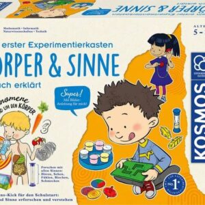 Mein erster Experimentier kasten Körper & Sinne 5+