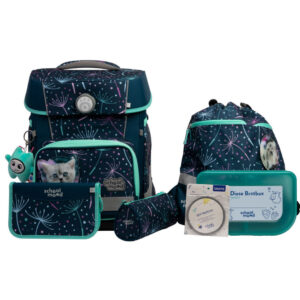 School-Mood Champion Maxx Schulranzen-Set 7tlg Lina Kätzchen