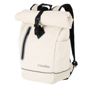 Travelite Basics Roll-Up Rucksack Hellbeige