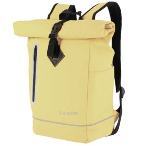 Travelite Basics Roll-Up Rucksack Maisgelb