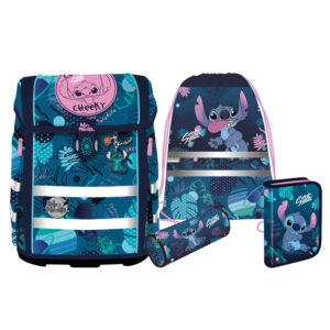 McNeill Perfecto Schulranzen-Set 5tlg Disney-Stitch
