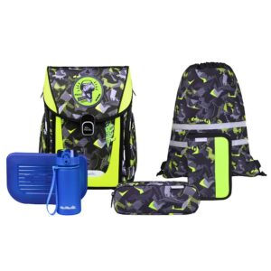 McNeill Primo Schulranzen-Set 9tlg Dinopark