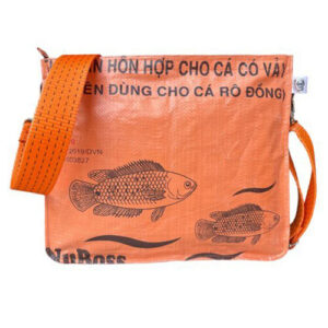 Beadbags Shopperbag Quer Orange