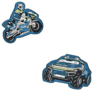 DerDieDas Wechselbuttons Set 2tlg Blue Speed