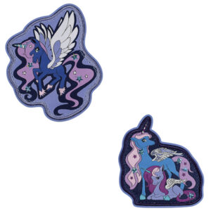 DerDieDas Wechselbuttons Set 2tlg Luna