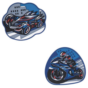 DerDieDas Wechselbuttons Set 2tlg Turbo Speed