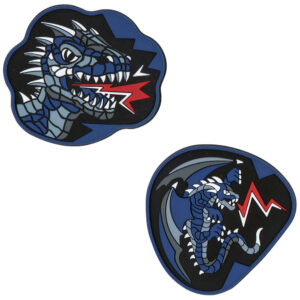 DerDieDas Wechselbuttons Set 2tlg Dark Dragon