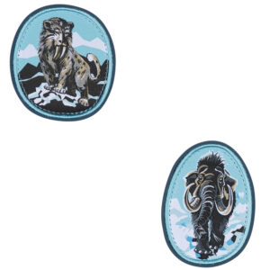 DerDieDas Wechselbuttons Set 2tlg Blue Ice